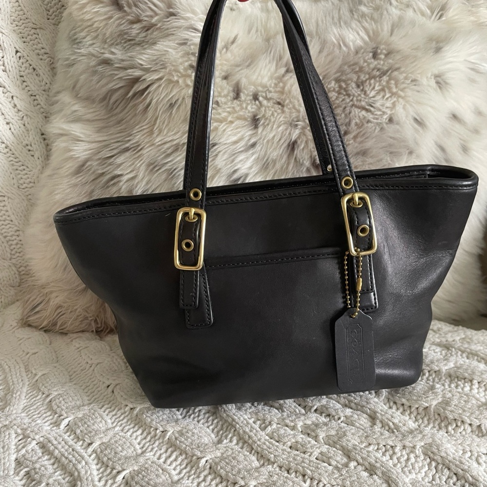 Vintage Coach mini market tote